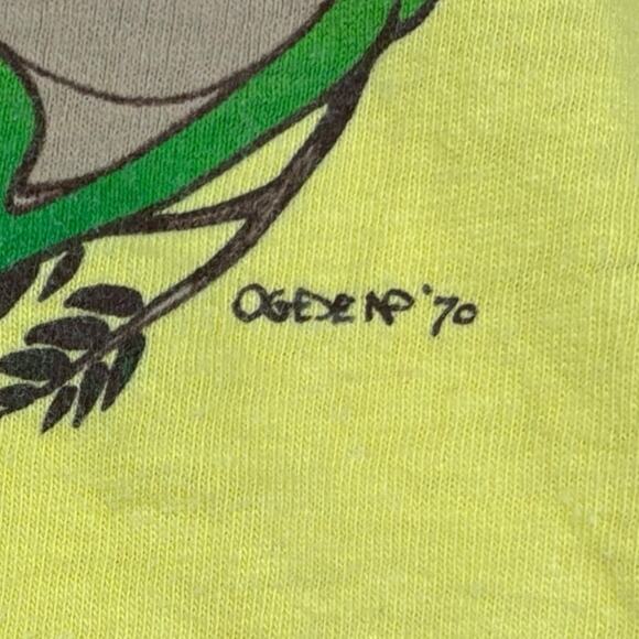 Vintage Late 1970s Bill Ogden Graphic T-Shirt – Eagle & Scroll Design – Large - Picture 3 of 7